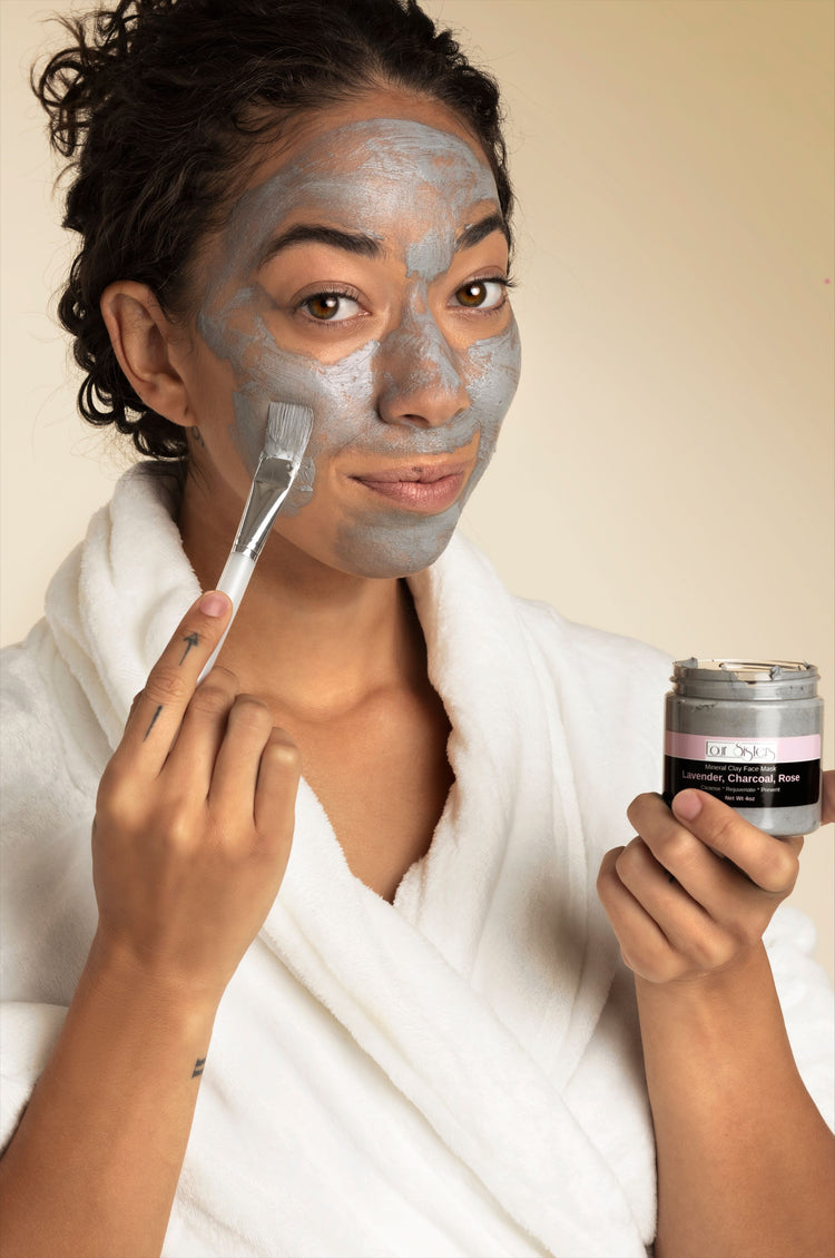 Charcoal Rose Mineral Mask